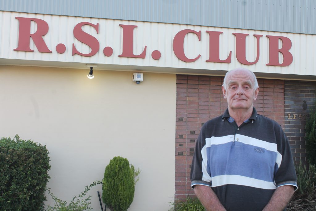BRAVE SOLDIER: Vietnam veteran David Haynes remembers his mates on ANZAC Day. BRAVE SOLDIER: Vietnam veteran David Haynes remembers his mates on ANZAC Day.